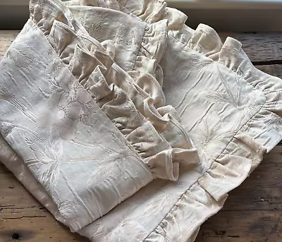 Hotel Collection Classic ROSE BLUSH EURO SHAMS ~ Pair (2) ~ EUC - Image 1 of 4