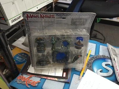 Juego de 2 artefactos de caballero mago *sellados* WizKids 2002 Foto 1 de 2