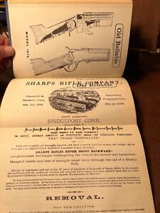 HTF Americana Gunsmiths Wild West Collection SHARPS RIFLE Catalogs 1859 1864 NR!