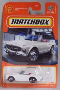 KKar Matchbox - 2024 Basic - 86/100 * 1963 Mercedes-Benz 230 SL - Bianco - Foto 1 di 6