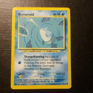 Tarjeta Pokémon Remoraid 50/64 - Neo Revelation - 1995-2000 - DE COLECCIÓN WOTC - CASI NUEVA/M - Imagen 1 de 2