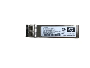 HP 8G SW Fibre Channel SFP+ Transceiver / FTLF8528P2BNV-HP / AJ718A - Picture 1 of 5