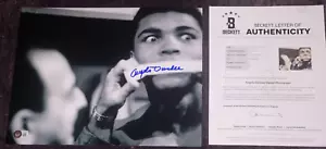 ANGELO DUNDEE Signed 11x14 PHOTO w/ Beckett Auth (BAS) LOA AUTO 10 - Picture 1 of 5