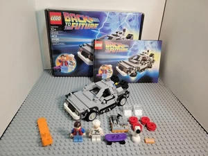 LEGO Ideas (21103) Back To The Future, The DeLorean Time Machine 100% Complete  - Picture 1 of 12