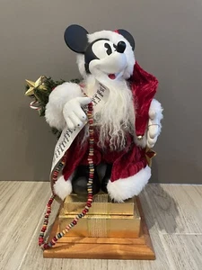 Lynn Haney Disney Mickey Mouse Weihnachtsmann 1998 "Good Old Saint Mick" #1648 - 16 Zoll - Bild 1 von 10