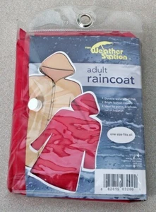 Two (2) Adult Poncho Raincoats – One Size Fits All - Picture 1 of 5