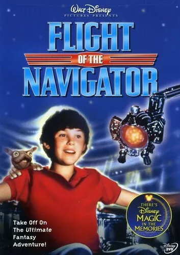 WALT DISNEY'S FLIGHT OF THE NAVIGATOR~1986 VG/C DVD~JOEY CRAMER SARAH J PARKER - Image 1 of 1