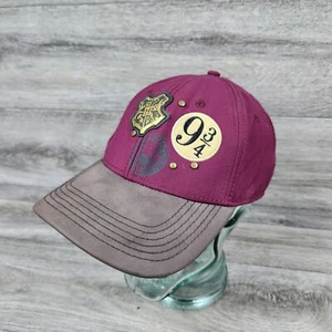 Harry Potter Plataforma 9 3/4 Hogwarts Express Ajustable Granate Sombrero Gorra Adulto - Imagen 1 de 11