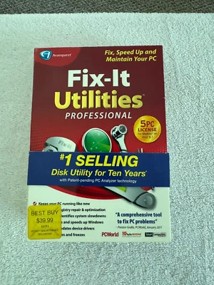 Avanquest Fix-It Utilities 12 Professional - Win XP/Vista/Win 7 - Image 1 of 2