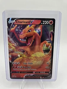 Pokemon Card - Charizard V Darkness Ablaze 019/189 Ultra Rare SWSH Holo - NM - Picture 1 of 4