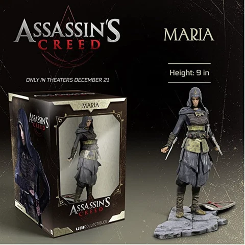 Ubisoft Assassin's Creed Movie Maria Figurine Statue Cover