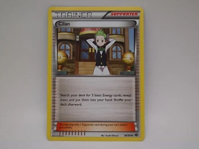 Cilan 86/99 Next Destinies Regular Uncommon Pokémon TCG Supporter Card LP - Image 1 of 2