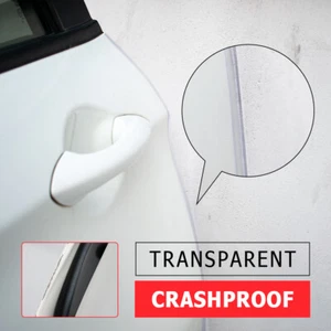 Car Seal Edge Trim Rubber Auto Clear Door Guard Molding Strip Protector 16ft - Picture 1 of 6