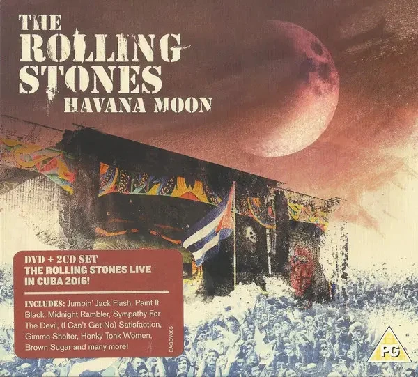2xCD The Rolling Stones Havana Moon DIGIPAK Eagle Vision - Bild 1 von 1