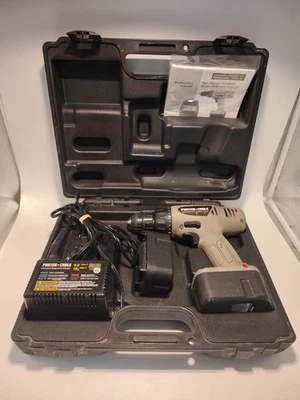 Porter Cable Model 824 14.4V 3/8" Cordless Drill/Driver - w/ 2 Battery + Charger - Image 1 of 4