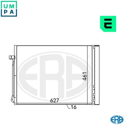 CONDENSER AIR CONDITIONING 667102 FOR BMW X5/E70/SAV/F15/F85 X6/E71/E72/SAC - Image 1 of 4