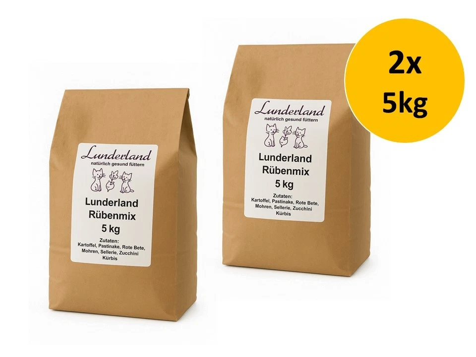 Lunderland Rübenmix | 2x 5kg Sparpack Ergänzungsfuttermittel - Bild 1 von 1