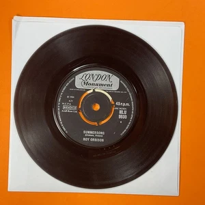 Roy Orbison, Pretty Paper/Summersong 7’ Vinyl Single Record - Picture 1 of 2