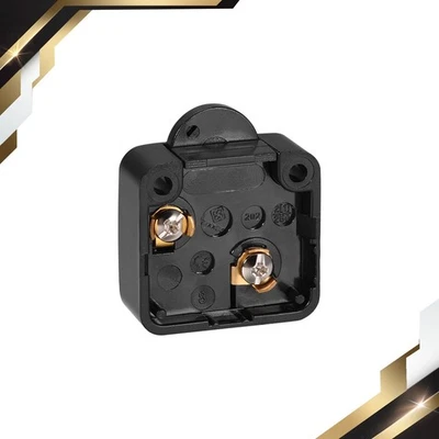 Wardrobe Door Light Switch Momentary Cabinet Closet NC 110-250V 2A Black - Image 1 of 3