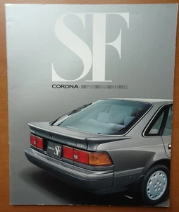 V40476 TOYOTA CORONA SF (CARINA LIFTBACK) - CATALOGUE - 08/89 - 25x30 - JAPAN - Picture 1 of 2