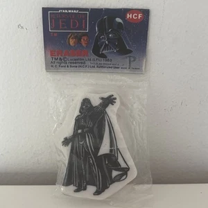 DARTH VADER - Vintage Star Wars: Return of the Jedi HCF Eraser 1983 - Picture 1 of 4