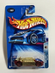 Hot Wheels Track Aces Krazy 8s "Dorado/Rojo" #197 Hecho en 2003 ¡NUEVO! - Imagen 1 de 4