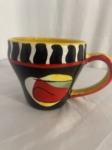 Disaronno Originale Italian Amaretto 10oz Coffee Cup/Mug, 3.5" Tall, Handpainted - Imagen 1 de 5