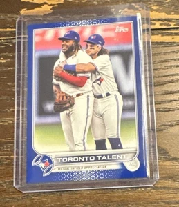 Topps Serie 2 2022 venta minorista azul Toronto Talent Toronto Blue Jays #381 - Imagen 1 de 2
