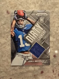 2014 Panini Prizm Football Odell Beckham Jr. Schmutzwäsche RC #DL-OB - Bild 1 von 2