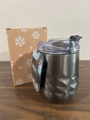 PRIMULA Metallic 14 oz Hot or Cold Thermal Cup Tumbler Fliptop Lid Stainless NIB - Image 1 of 4