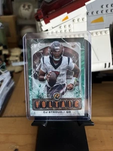2024 Topps Resurgence CJ Stroud Voltaic Teal Surge #/149 Texans - Picture 1 of 2