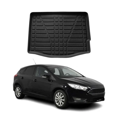 For Ford Focus 2012-2018 OMAC 2608YPS251 Classic Black Cargo Liner Foto 1 de 4