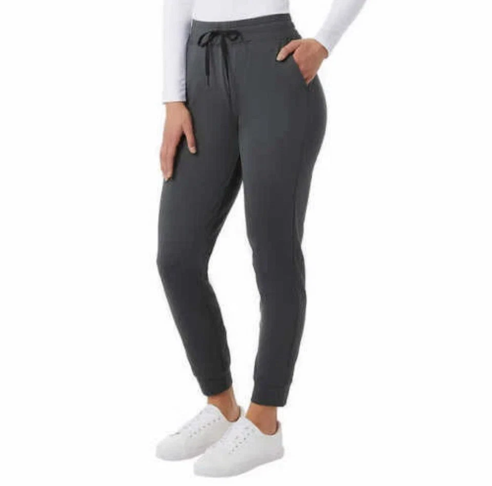 Jogger tecnológico 32 Degrees Heat para mujer con bolsillos, verde carbón, talla XL Foto 1 de 1