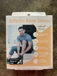 Manga de soporte de rodilla IMAK para artritis mediana diseñada para comodidad y soporte durante todo el día - Imagen 1 de 2