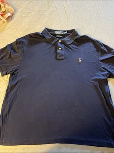 Polo - Ralph Lauren - Pima Interlock - Dark Navy - XL - Bild 1 von 11