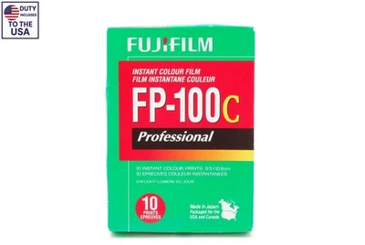 [Unused w/Box] Fujifilm FP-100C pro Film Cold Stored, Exp 9/2012 From JAPAN - Image 1 of 4