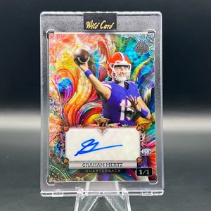 Graham Mertz 2024 Wild Card 7 Card Studs #AS7CSGM Rainbow Foilboard 1/1 RC Auto - Picture 1 of 2