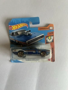 Hot Wheels GHD07 2020 Muscle Mania 5/10Dodge 1970 Charger R/T249/250 Blue - Picture 1 of 3