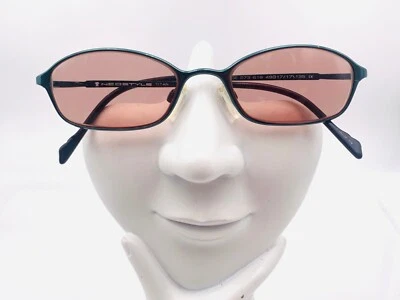 Gafas de sol vintage Neostyle College 273 616 ovaladas de metal verde Alemania SOLO MARCOS Foto 1 de 4