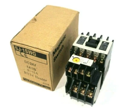 NEW FUJI ELECTRIC SJ-1SWG MAGNETIC SWITCH SJ1SWG - Image 1 of 4