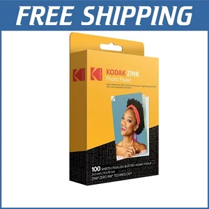 100 Sheets of Vibrant 2x3 Zink Photo Paper for Instant Printing All Models - Picture 1 of 8