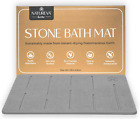 Natureva Home - Stone Bath Mat  Absorbing Water Instantly Made of Natural