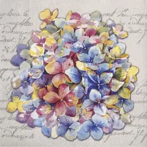 4x Single Cocktail Napkins Decoupage and Party - Pricey linen - Afbeelding 1 van 4