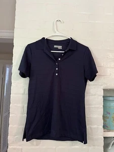 NWOT Callaway CHILD'S OTI-DRY Golf Polo Shirt Polyester NAVY BLUE Size S - Picture 1 of 5