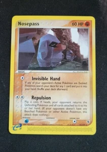 Pokémon TCG Nosepass EX Ruby & Sapphire 18/109 Rare - Picture 1 of 1