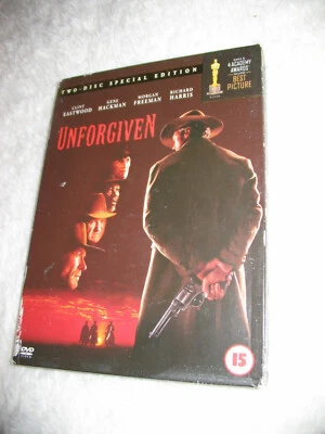 Unforgiven DVD - Clint Eastwood, Gene Hackman, Morgan Freeman, Richard Harris - Image 1 of 4