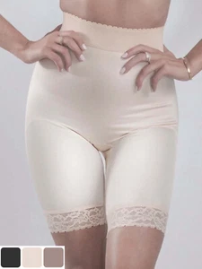 Plus Size 2X-14X Light Leg Shaper High Waist Womens Shapewear Black Beige Mocha  - Picture 1 of 16