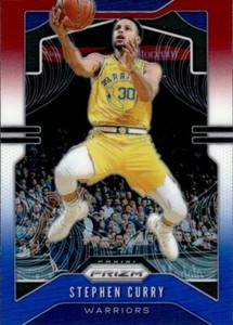 2019-20 Panini Prizm - [Base] - Red White & Blue Prizm #98 - Stephen Curry b17