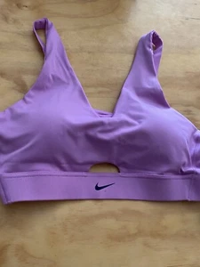 Womens Nike Training Sports Bra Training XL Purple NEW - Picture 1 of 8