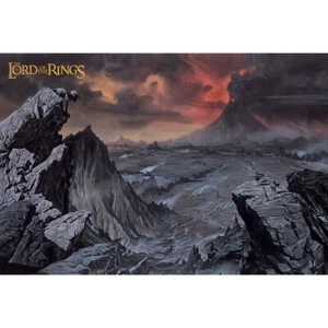 Der Herr der Ringe Poster Mount Doom 226 - Brandneu Offizielle Merchandise - Bild 1 von 1